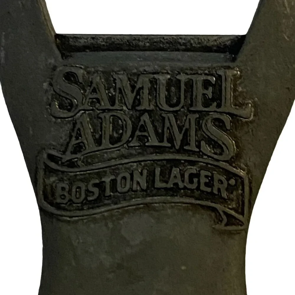 Samuel Adams Keychain Boston Lager Bottle Opener Charm Double Sided Souvenir